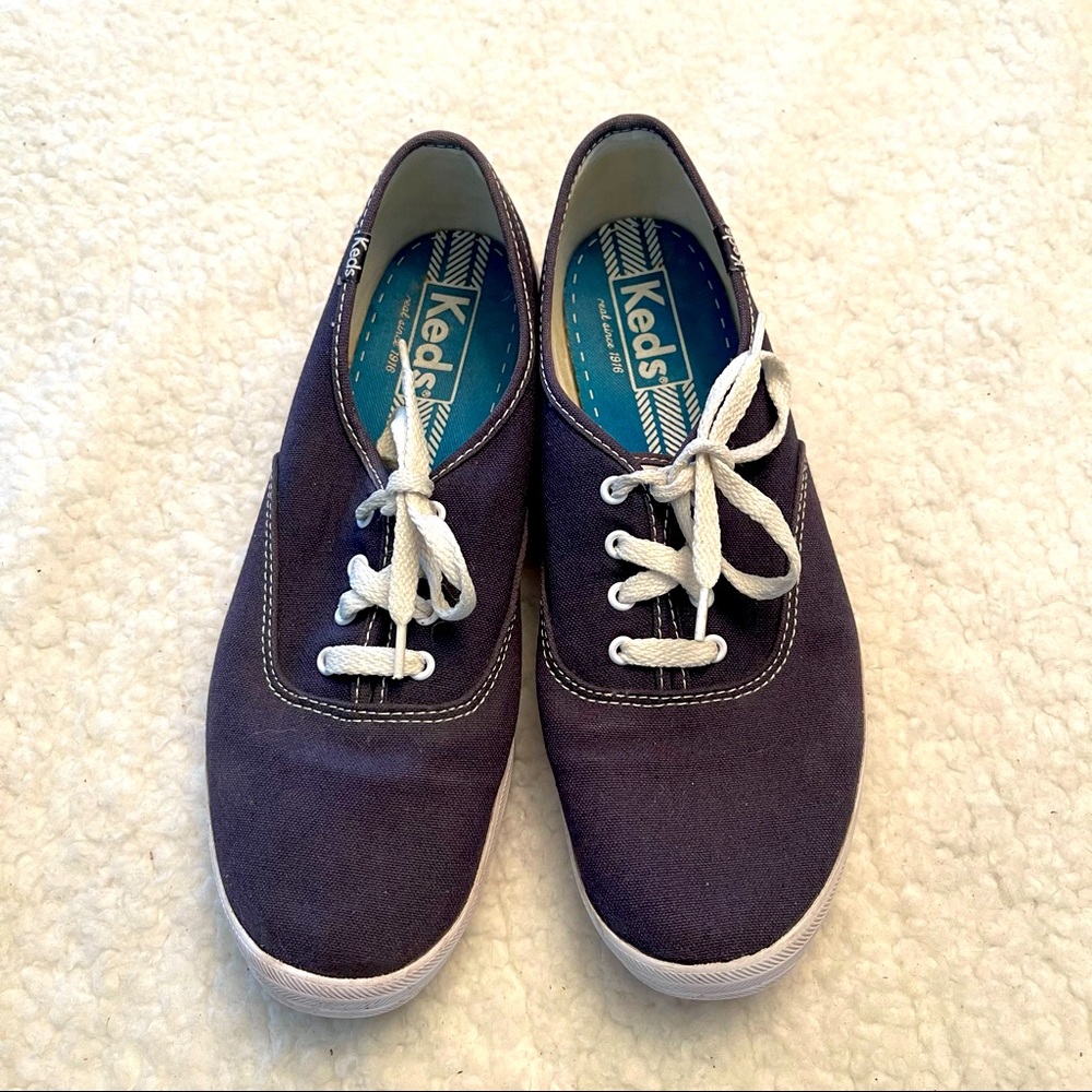KEDS Navy Canvas Sneakers 8.5